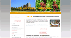 Desktop Screenshot of ferienwohnung-fischergasse.de